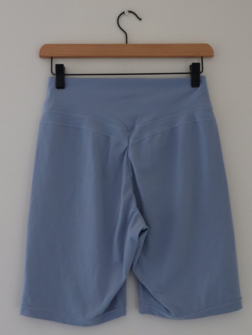 Gymshark x Whitney Simmons High Rise Cycling Biker Shorts Goal Blue Size L - Picture 3 of 7